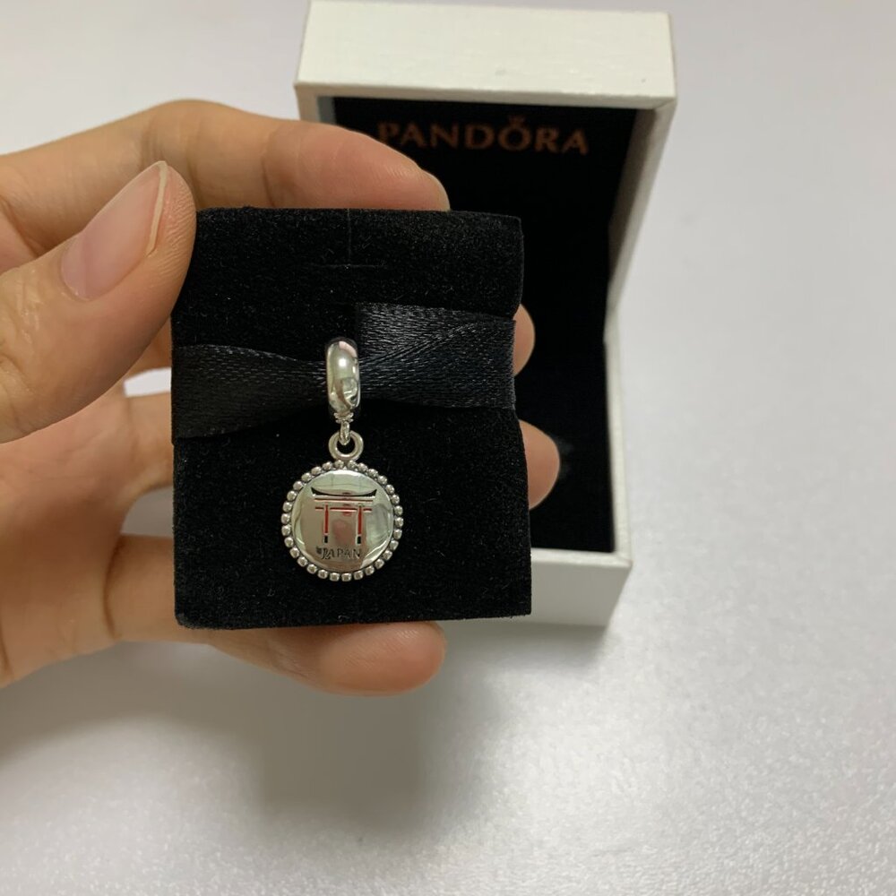 Pandora Japan Shinto Charm Pendant|S925 Sterling Silver Jewelry